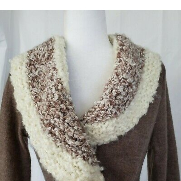 Anthropologie Rosie Neira Bourgogne Wool Jacket - Picture 7 of 9